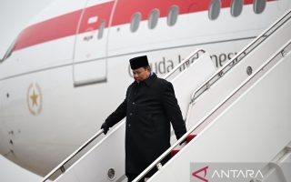 Prabowo tiba di Washington DC untuk tiga agenda