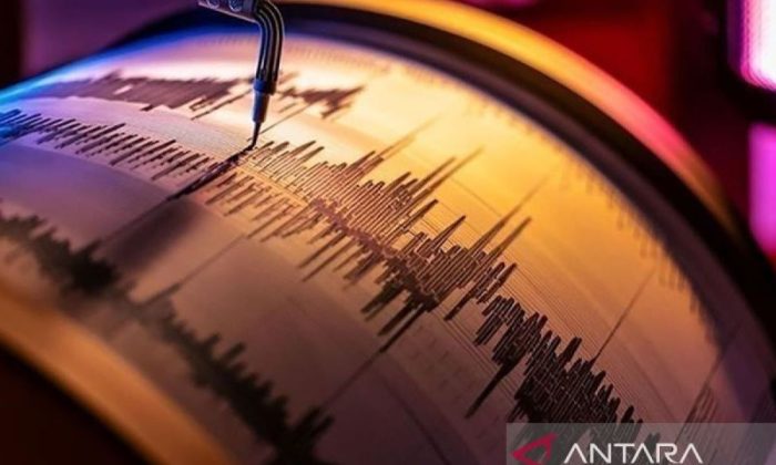 Gempa magnitudo 7 terdeteksi di Kalimantan Utara