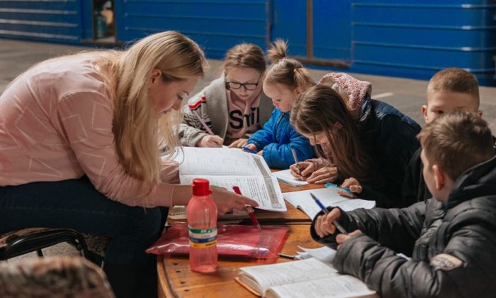 Four years of war in Ukraine: Childhood has ‘moved underground’, displacement continues – UN humanitarians