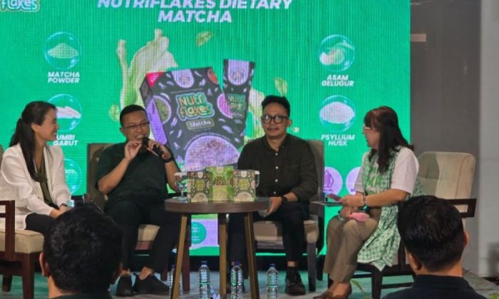 Jawab keresahan penderita maag ingin langsing, Nutriflakes rilis varian Diet Matcha yang aman di lambung
