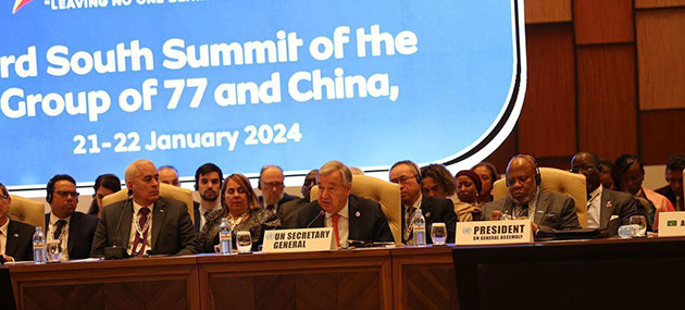 Group of 77 — Representing 134 Nations, Plus China — Protest Funding Cuts for South-South Cooperation