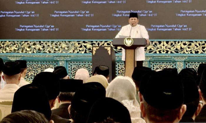 Prabowo menegaskan Indonesia bersahabat dengan semua kekuatan dunia