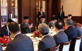 Prabowo bertemu 13 bos perusahaan besar Jepang untuk memperkuat investasi