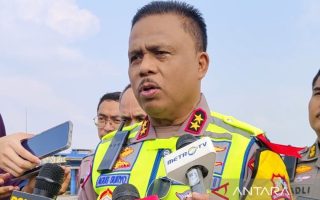 Korlantas Polri menyiapkan one way nasional pada puncak arus balik
