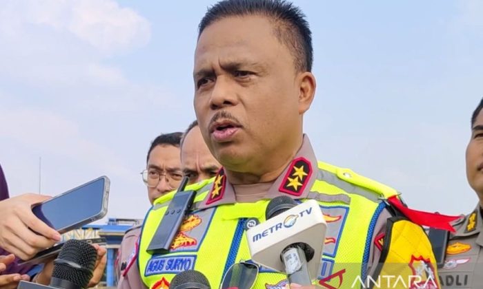 Korlantas Polri menyiapkan one way nasional pada puncak arus balik