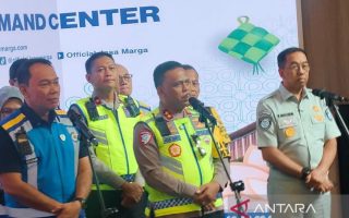 Kakorlantas Polri sebut volume kendaraan mencapai 270 ribu saat puncak mudik