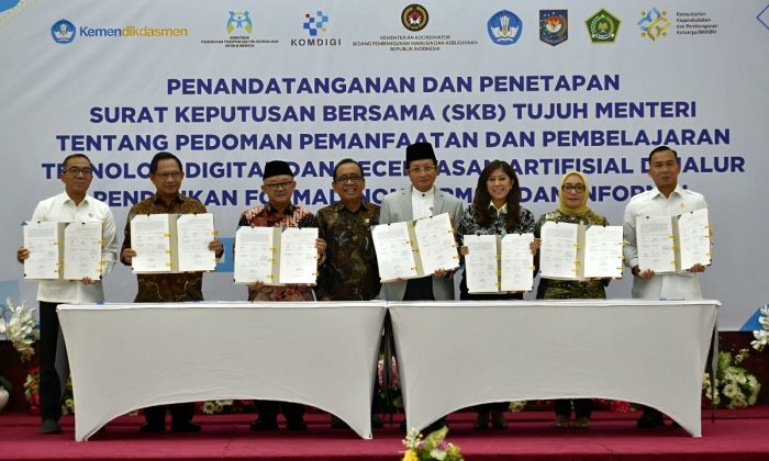 Kemendikdasmen mendukung SKB soal pemanfaatan teknologi digital-KA
