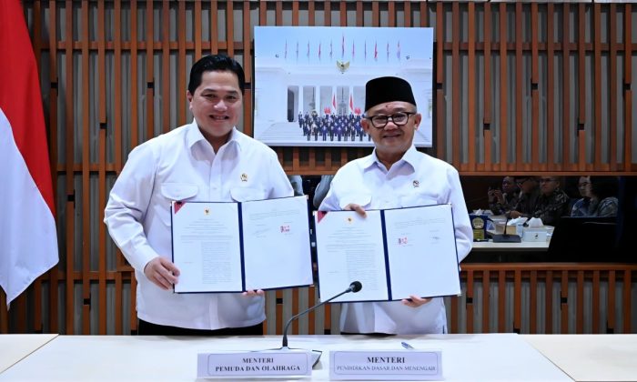 Kemendikdasmen-Kemenpora kolaborasi membina olahraga dan karakter murid