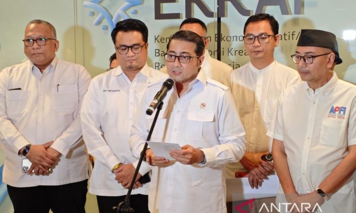 Kemenekraf menyusun pedoman pengadaan bidang jasa kreatif