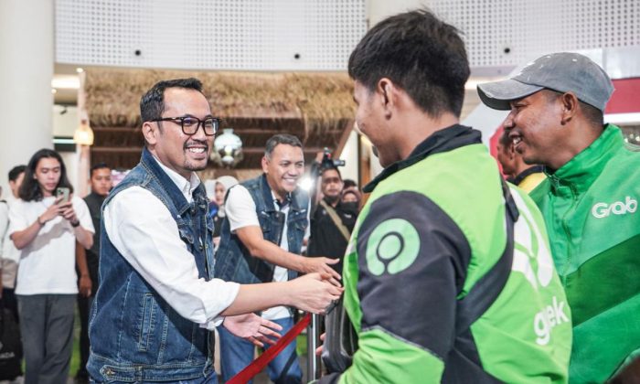 Pertamina Patra Niaga menyiapkan lima bus mudik gratis bagi pengemudi ojol