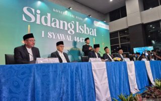 Pemerintah resmi menetapkan Idul Fitri jatuh pada Sabtu 21 Maret 2026