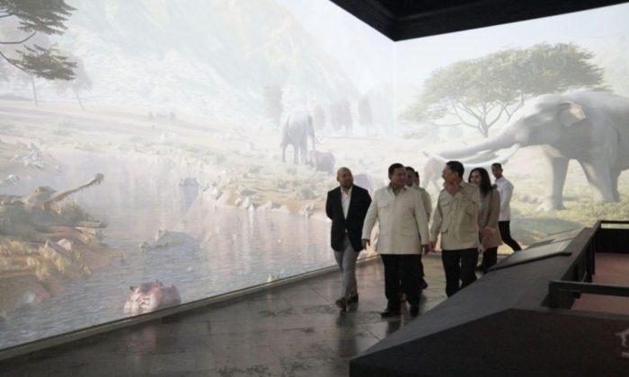 Prabowo menyerukan penguatan jati diri di Museum Nasional Indonesia