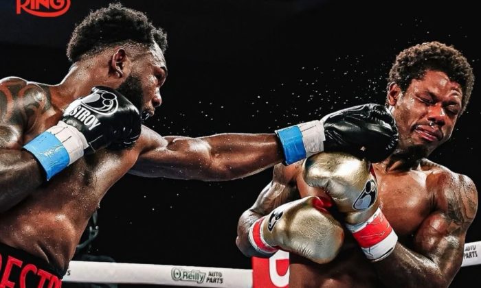 Mantan juara dunia Anthony Joshua latihan