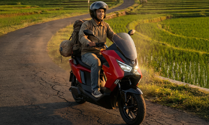 Tips mudik aman dan nyaman dengan motor listrik