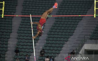 Diva Renatta kembali raih emas di kejuaraan lompat galah Taiwan