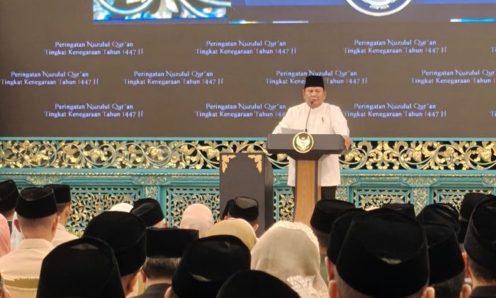 Prabowo: Perdamaian tak datang tanpa kerja keras