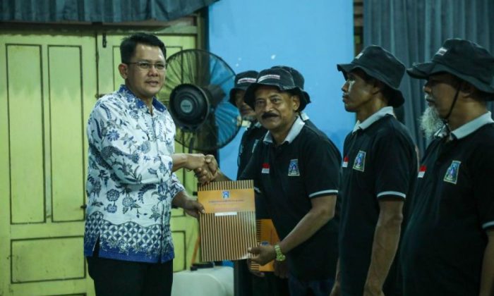 Wabup Sleman mengukuhkan 75 wakil kelurahan-kapanewon kader bela negara