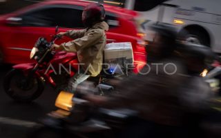 Sepeda motor mendominasi kendaraan masuk DIY saat awal arus mudik