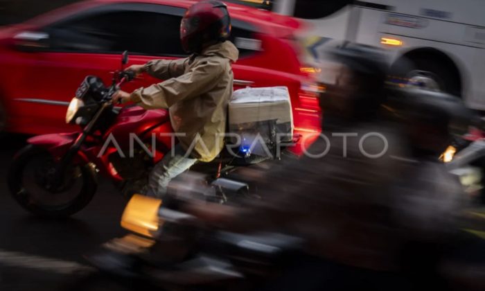 Sepeda motor mendominasi kendaraan masuk DIY saat awal arus mudik