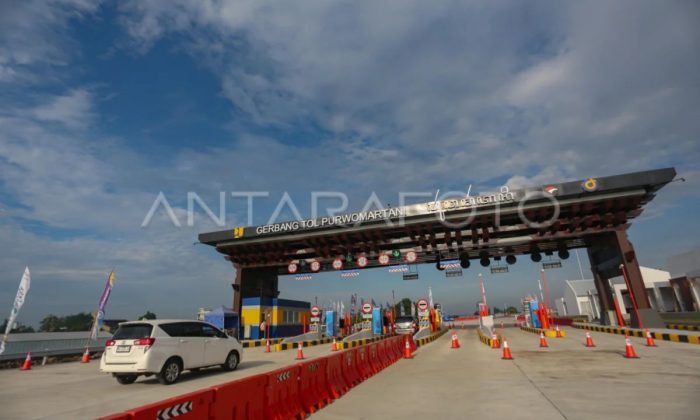 Polda DIY: Arus kendaraan di GT Purwomartani turun 23,8 persen