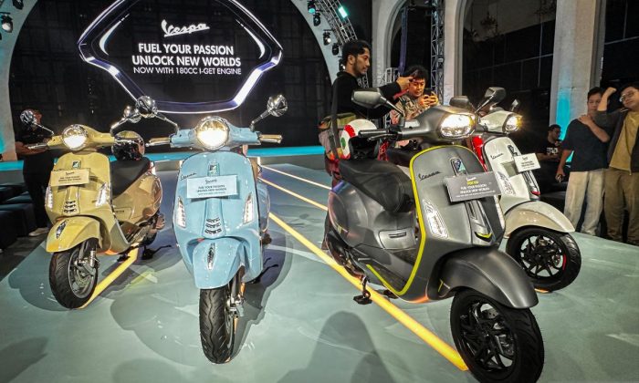 Vespa rilis Primavera & Sprint baru, mesin lebih besar