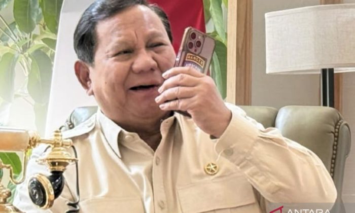 Idulfitri, Prabowo telepon Erdogan, PM Sharif, MBS, dan Raja Yordania