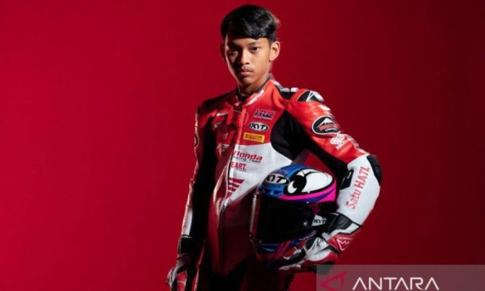 Veda Ega sebut miliki rasa percaya diri dengan motor dan performa di Moto3 Brasil