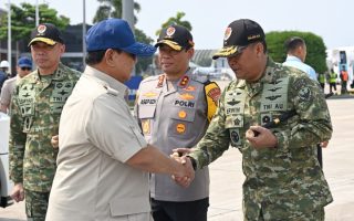 Presiden Prabowo tiba di Sumut untuk malam takbiran bersama warga