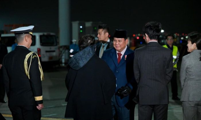 Presiden tiba di Tokyo