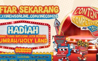JNE Content Competition 2026 dibuka, hadiah ratusan juta hingga umrah dan Holy Land
