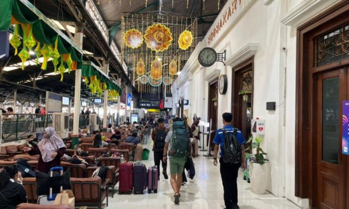 H+6 Lebaran, volume naik dan turun di Daop 6 capai 65.254 Penumpang, masih tersisa 18.197 tiket hingga 1 April