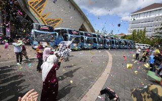 UMY lepas peserta Mudik 2026, mahasiswa diberangkatkan ke berbagai daerah dari Jawa hingga Sumatera
