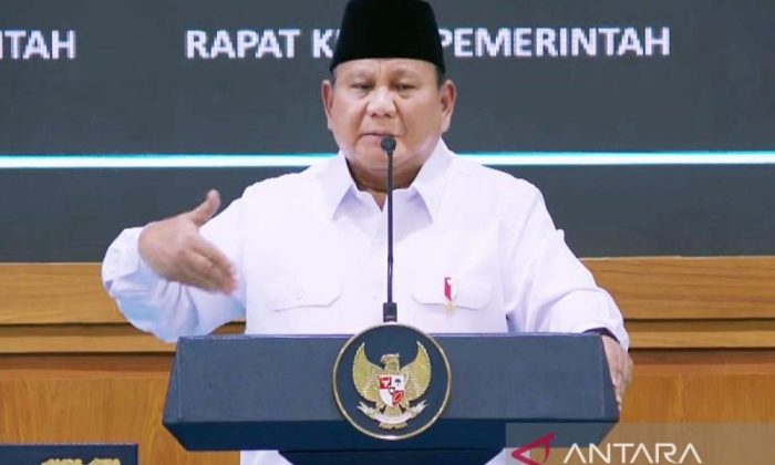 Presiden Prabowo cerita jadi korban kecerdasan buatan