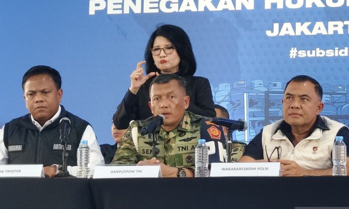 Puspom TNI memastikan menindak prajurit bekingi penyalahgunaan BBM-LPG subsidi
