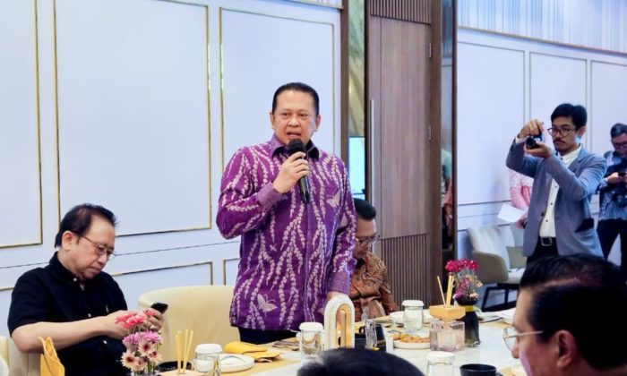 Forum Kebangsaan Pimpinan MPR-DPR 1999-2024 memberi masukan kepada pemerintah