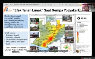Pakar mengingatkan DIY memasuki fase 30 tahun terakhir siklus megathrust