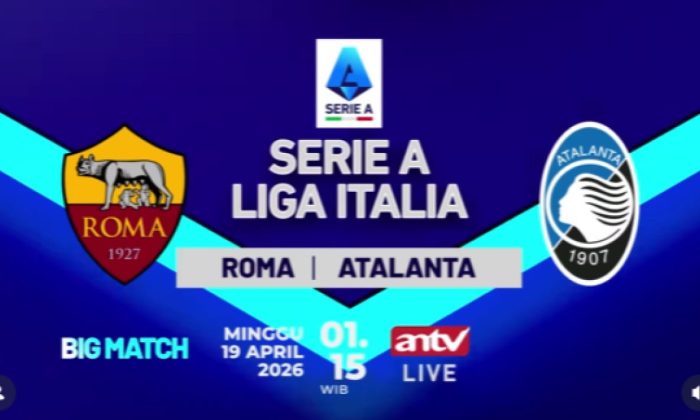 Nonton Gratis di ANTV! AS Roma Jamu Atalanta di Pekan Krusial Serie A 2025/26