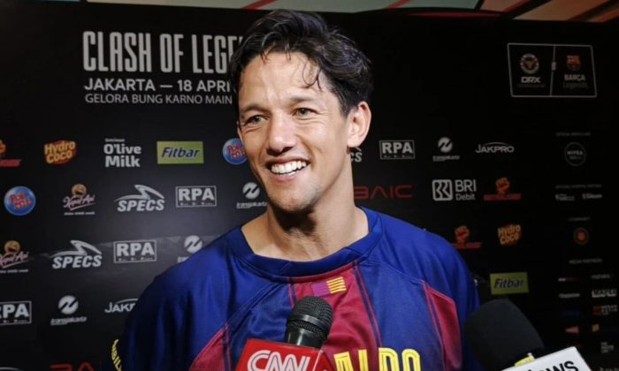 Cerita Haru Irfan Bachdim di GBK, Bertukar Jersey dengan Idolanya Rivaldo