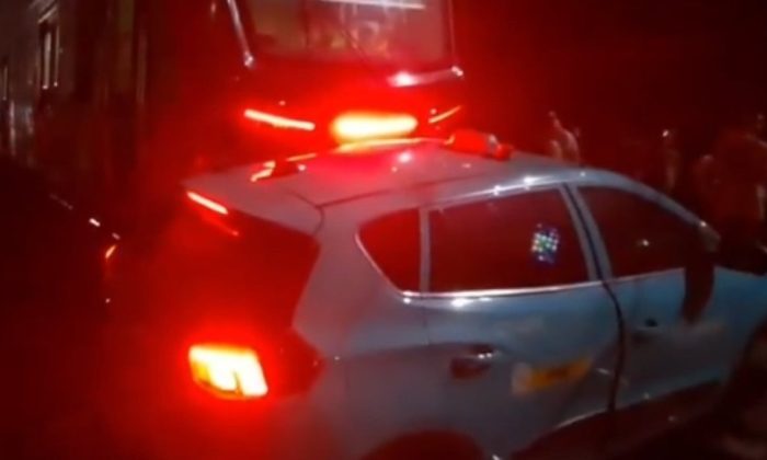 Tabrakan Maut KRL Vs KA Argo Bromo, Ternyata Ini Biang Kerok Taksi Green SM "Nongkrong" di Lintasan Rel