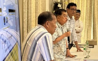 Jusuf Kalla menjelaskan pemakaian kata syahid saat ceramah di UGM