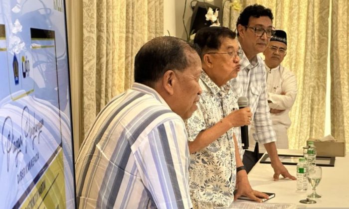 Jusuf Kalla menjelaskan pemakaian kata syahid saat ceramah di UGM