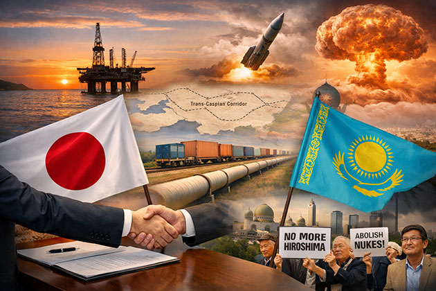 Japan and Kazakhstan Draw Closer as Iran Crisis Reshapes Energy and Security Priorities