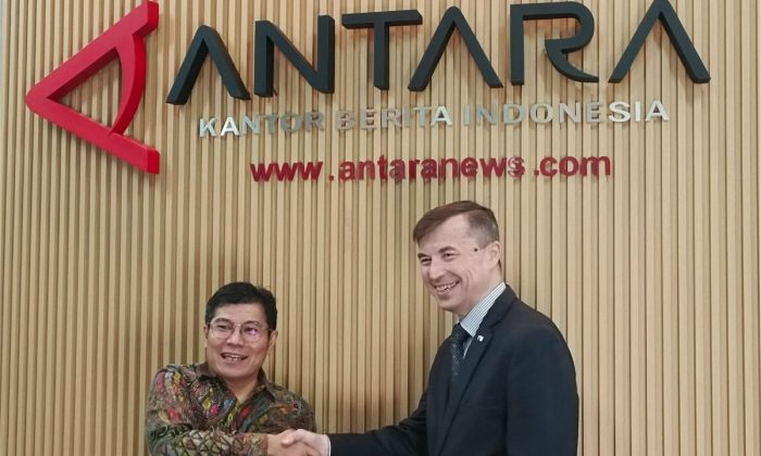 Dubes Rusia kunjungi Jogjajateng.com, bahas kerja sama informasi