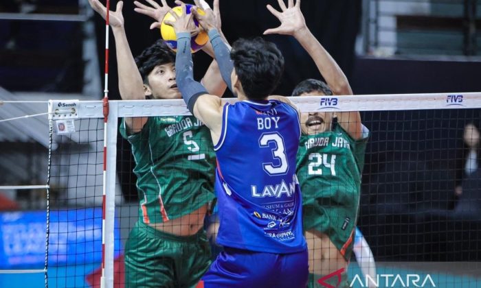 LavAni mengawali final four Proliga dengan bungkam Garuda Jaya