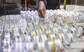 Emas UBS, Antam, dan Galeri24 di Pegadaian Sabtu pagi serempak turun