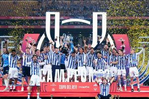 Real Sociedad juara Piala Raja setelah kalahkan Atletico Madrid