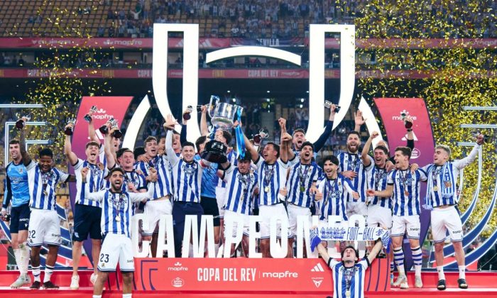 Real Sociedad juara Piala Raja setelah kalahkan Atletico Madrid