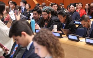 Youth shape the road to 2030, call for urgent action on sustainable development