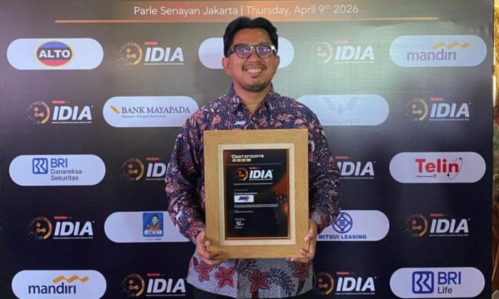 JNE raih penghargaan di Indonesia Digital Innovation Awards 2026