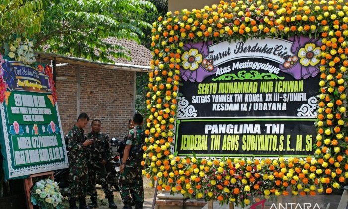 Jenazah prajurit TNI gugur di Lebanon dipulangkan Jumat atau Sabtu
